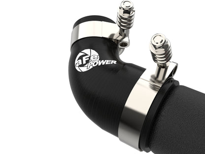 aFe BladeRunner Hot Charge Pipe SS - Black | Kia Stinger V6-3.3L (18-22) (46-20508-B)