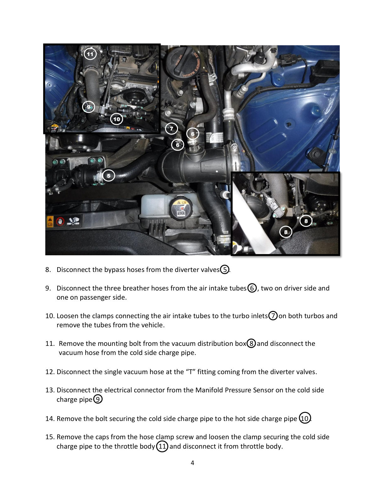 aFe 3in Aluminum Hot Charge Pipe Red | Kia Stinger (18-20)/G70 (19-22) (46-20508-R)