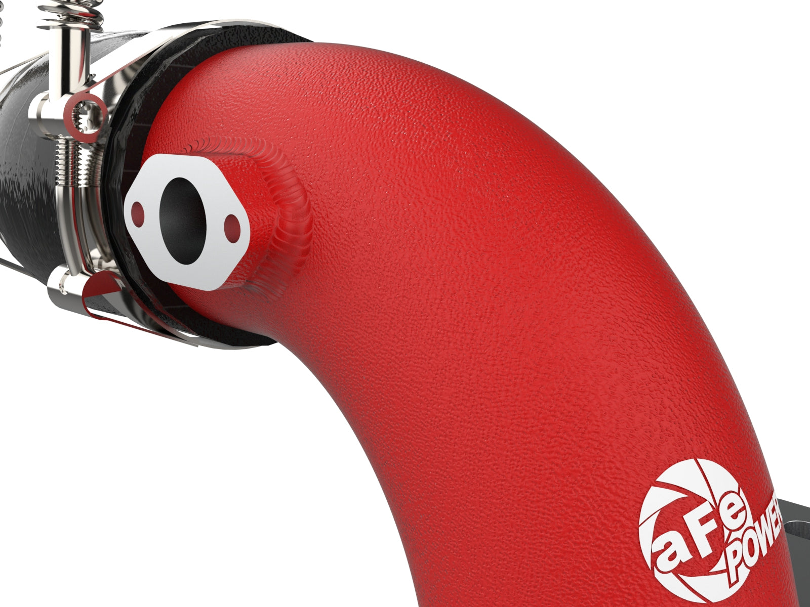 aFe BladeRunner Red Cold Charge Pipe | Kia Stinger V6-3.3L TT (18-22) (46-20509-R)