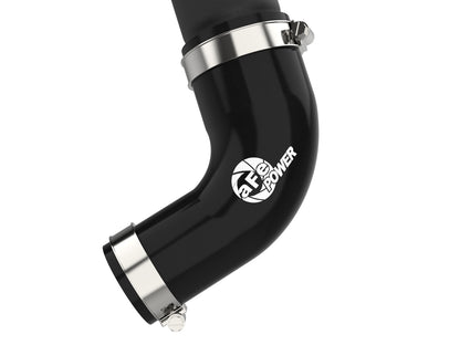 aFe 2.5in Aluminum Hot Charge Pipe w/ SS Clamps | Toyota Tundra V6-3.5L (22+) (46-20568-B)