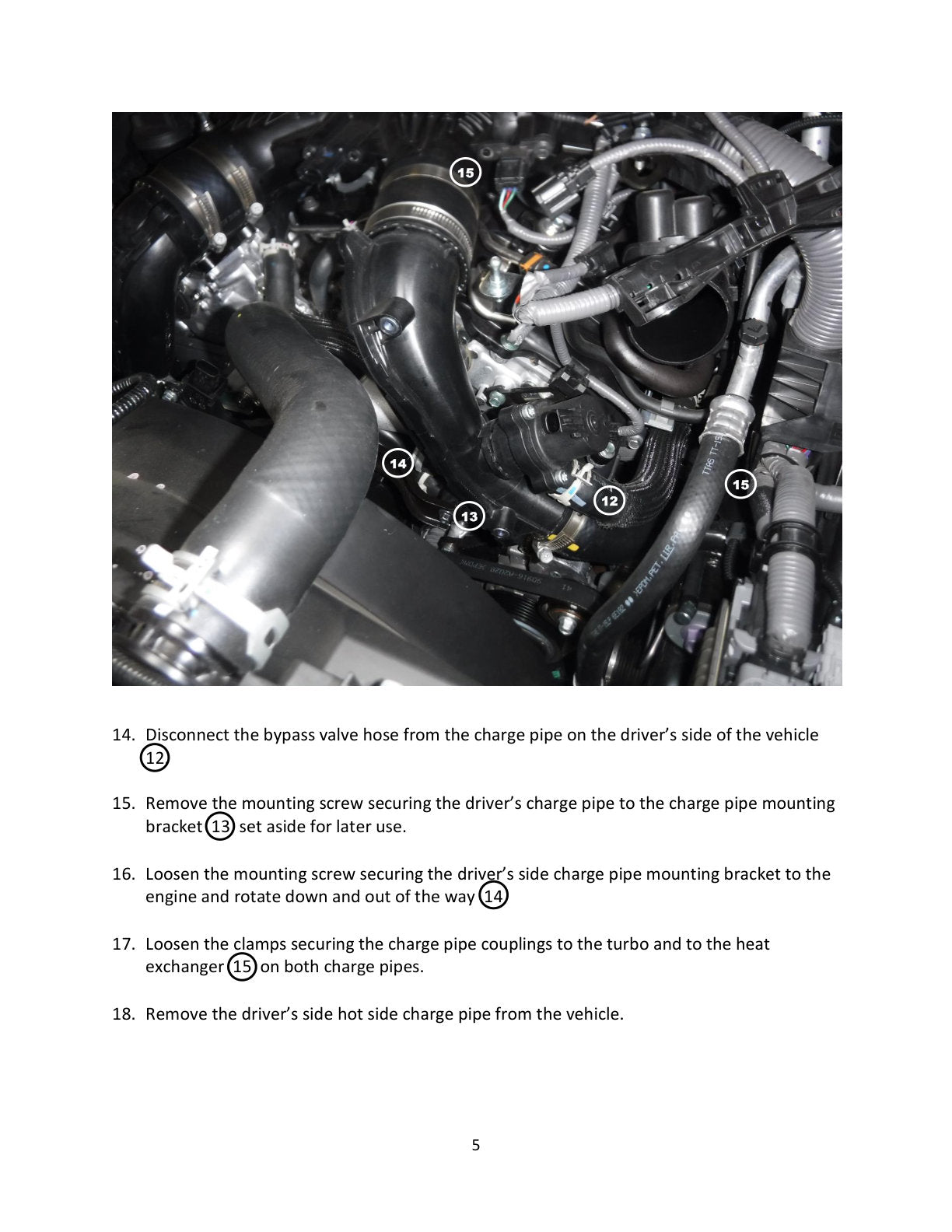 aFe 2.5in Aluminum Hot Charge Pipe w/ SS Clamps | Toyota Tundra V6-3.5L (22+) (46-20568-B)
