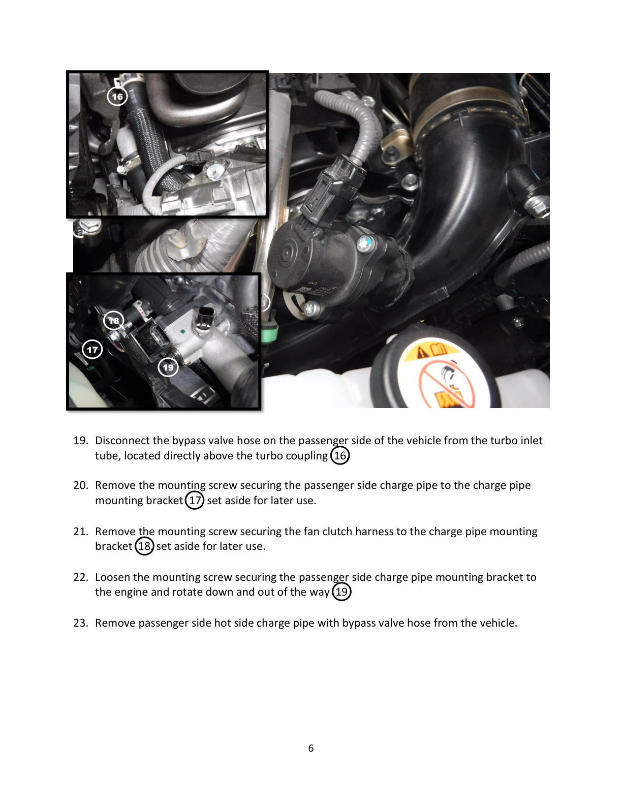 aFe 2.5in Aluminum Hot Charge Pipe w/ SS Clamps | Toyota Tundra V6-3.5L (22+) (46-20568-B)