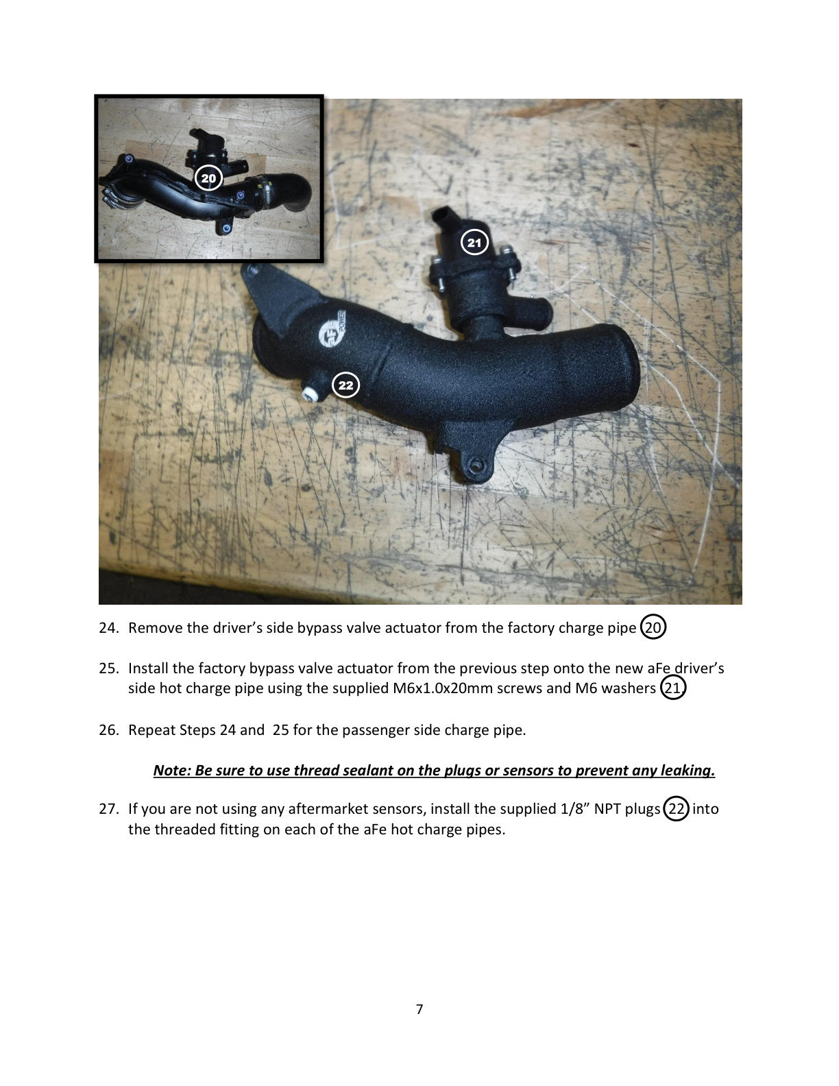 aFe 2.5in Aluminum Hot Charge Pipe w/ SS Clamps | Toyota Tundra V6-3.5L (22+) (46-20568-B)
