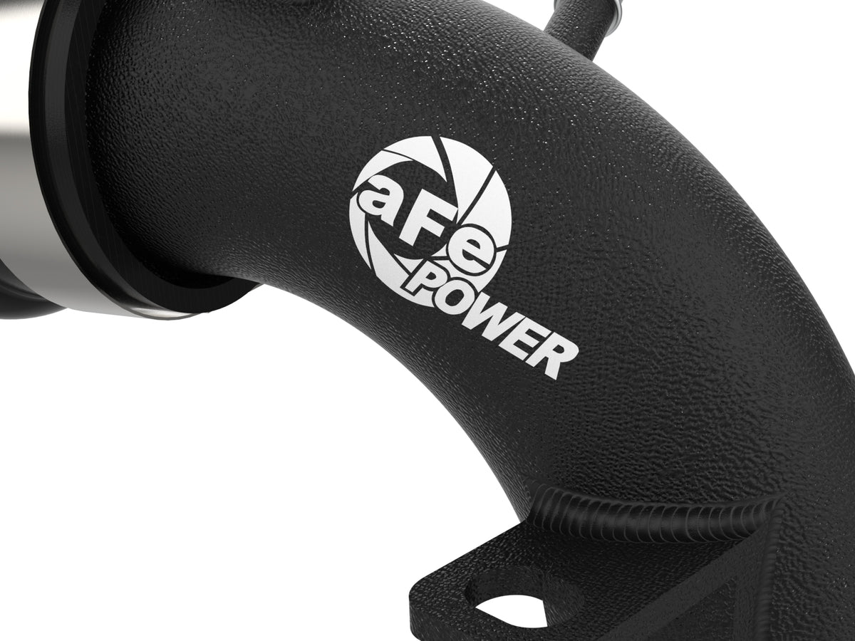 aFe BladeRunner Alum Hot & Cold Charge Pipe Kit - Black | Ford Bronco V6-2.7Ltt (21-23) (46-20584-B)