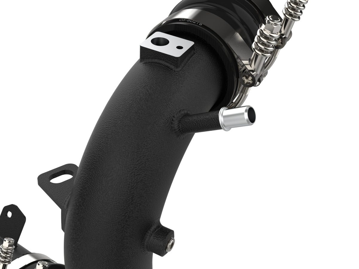 aFe BladeRunner Alum Hot & Cold Charge Pipe Kit - Black | Ford Bronco V6-2.7Ltt (21-23) (46-20584-B)
