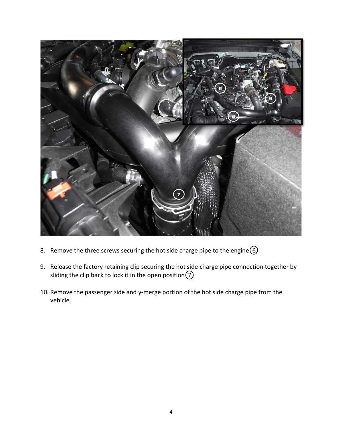 aFe BladeRunner 2.75in Alum Cold Charge Pipe | Ford Bronco VI (U725) (46-20589-B)