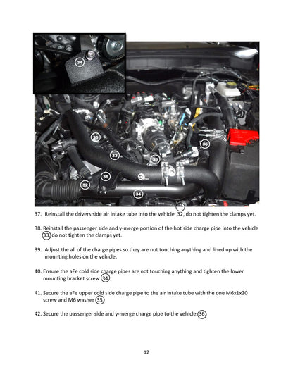 aFe BladeRunner 2.75in Alum Cold Charge Pipe | Ford Bronco VI (U725) (46-20589-B)