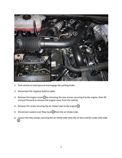 aFe RAM Charge Pipe Kit | Dodge Ram 1500 19-26 V6-3.0L (46-20594-B)