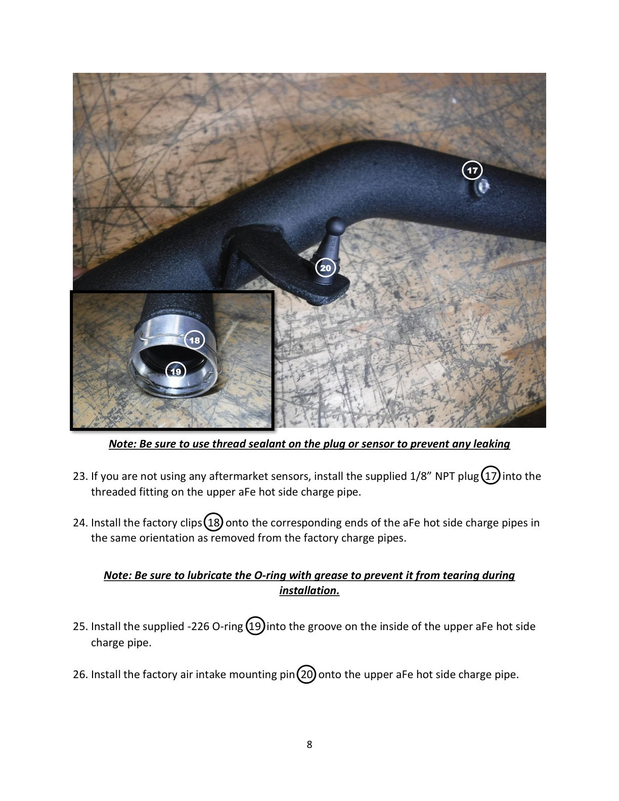 aFe RAM Charge Pipe Kit | Dodge Ram 1500 19-26 V6-3.0L (46-20594-B)