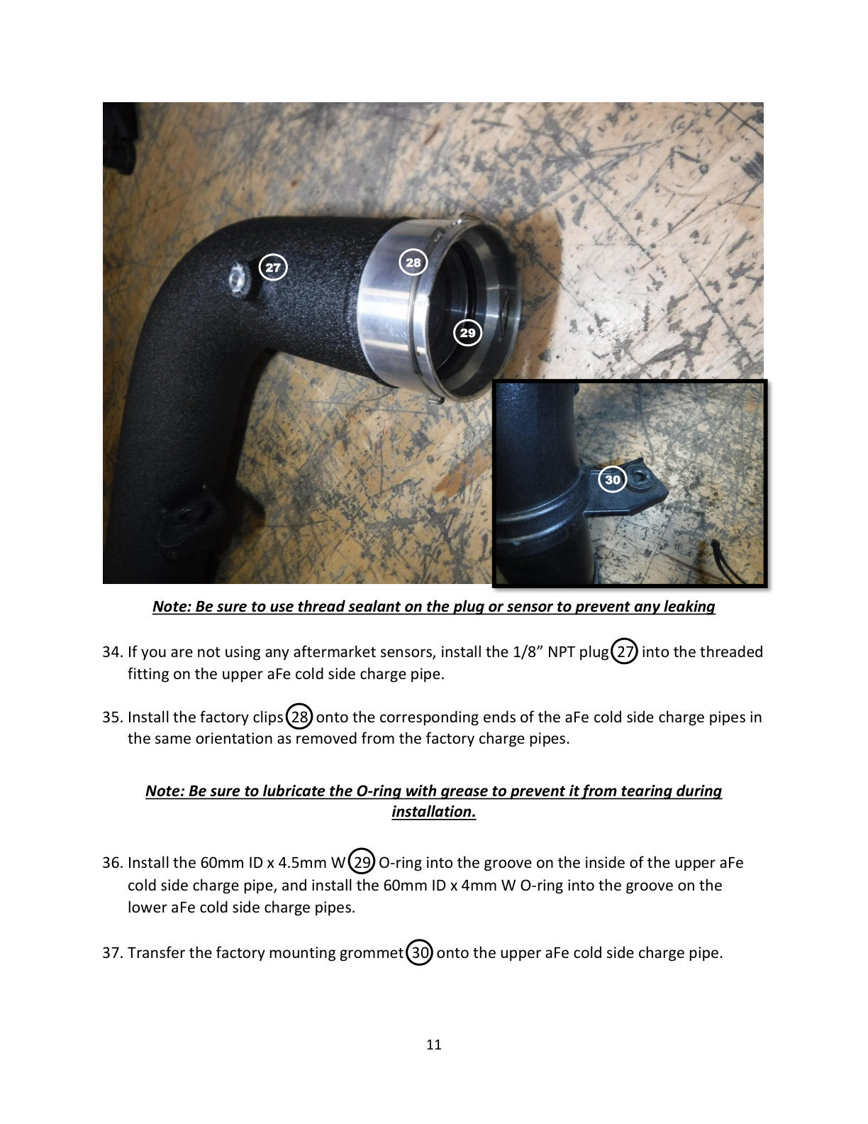 aFe RAM Charge Pipe Kit | Dodge Ram 1500 19-26 V6-3.0L (46-20594-B)