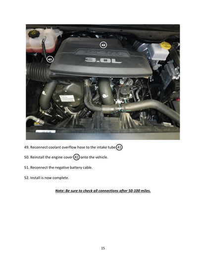 aFe RAM Charge Pipe Kit | Dodge Ram 1500 19-26 V6-3.0L (46-20594-B)