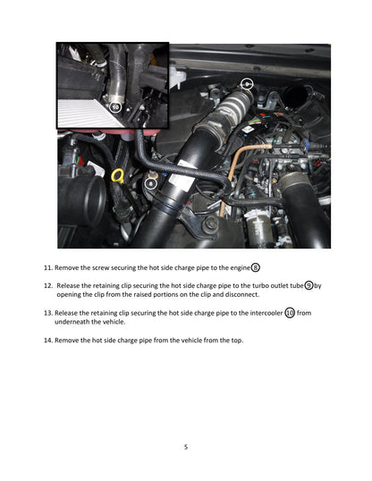 aFe RAM 1500 20-22 V6-3.0L Charge Pipe | Dodge 1500/RT/TRX 19-26 (46-20598-B)
