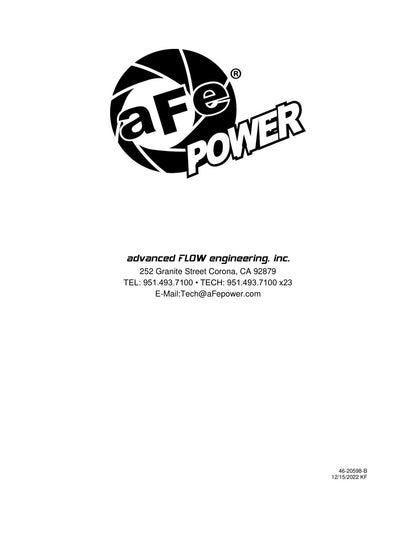 aFe RAM 1500 20-22 V6-3.0L Charge Pipe | Dodge 1500/RT/TRX 19-26 (46-20598-B)
