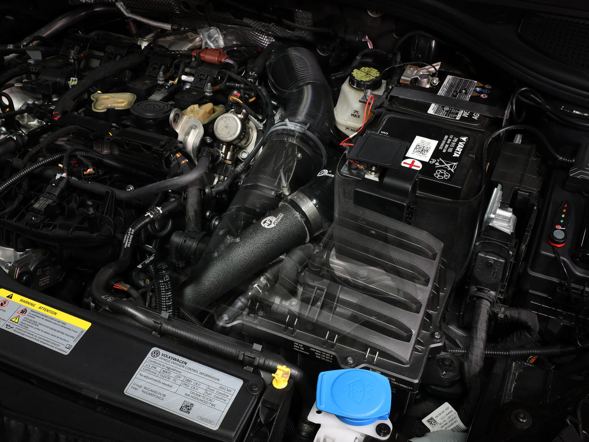 aFe Bladerunner 2.5in Aluminum Hot Charge Pipe | VW MKVIII GTI (20-23) (46-20608-B)