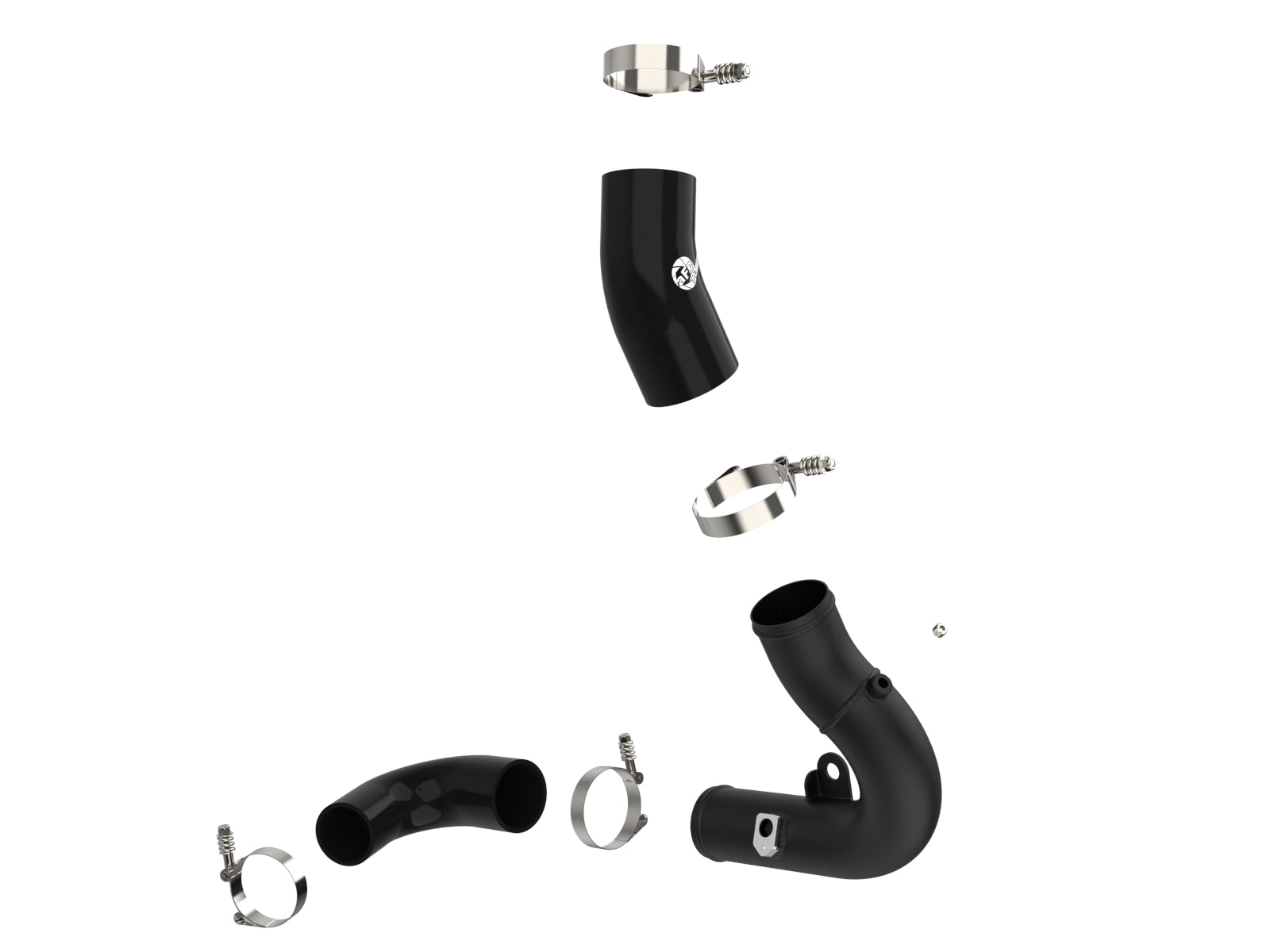aFe Bladerunner 2.75in Aluminum Cold Charge Pipe | VW MKVIII GTI (46-20609-B)