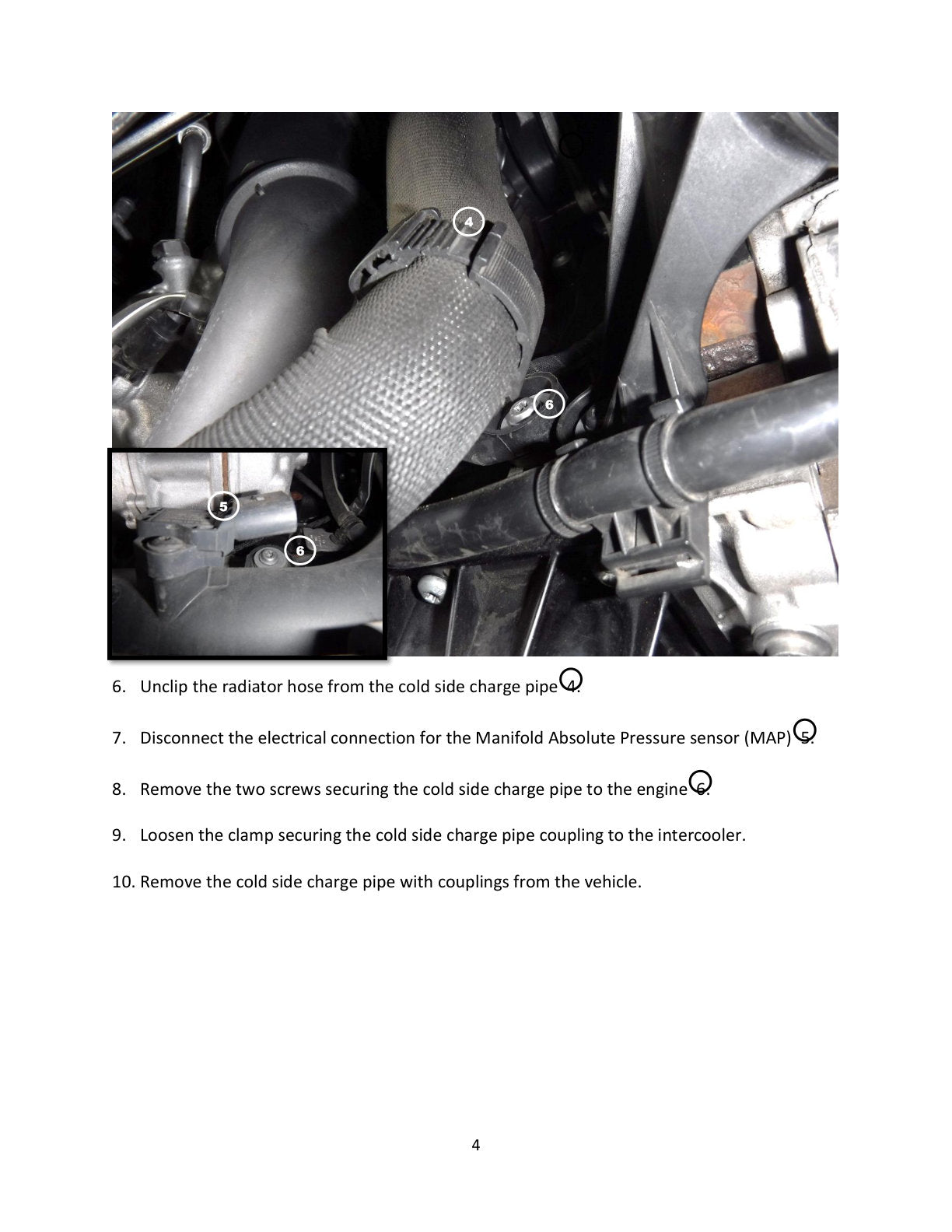 aFe Bladerunner 2.75in Aluminum Cold Charge Pipe | VW MKVIII GTI (46-20609-B)