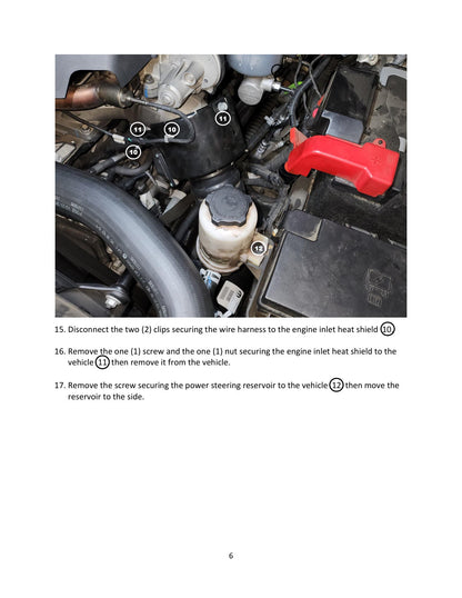 aFe BladeRunner Aluminum Hot & Cold Charge Pipe Kit Black | RAM Diesel Trucks L6-6.7L (19-23) (46-20614-B)