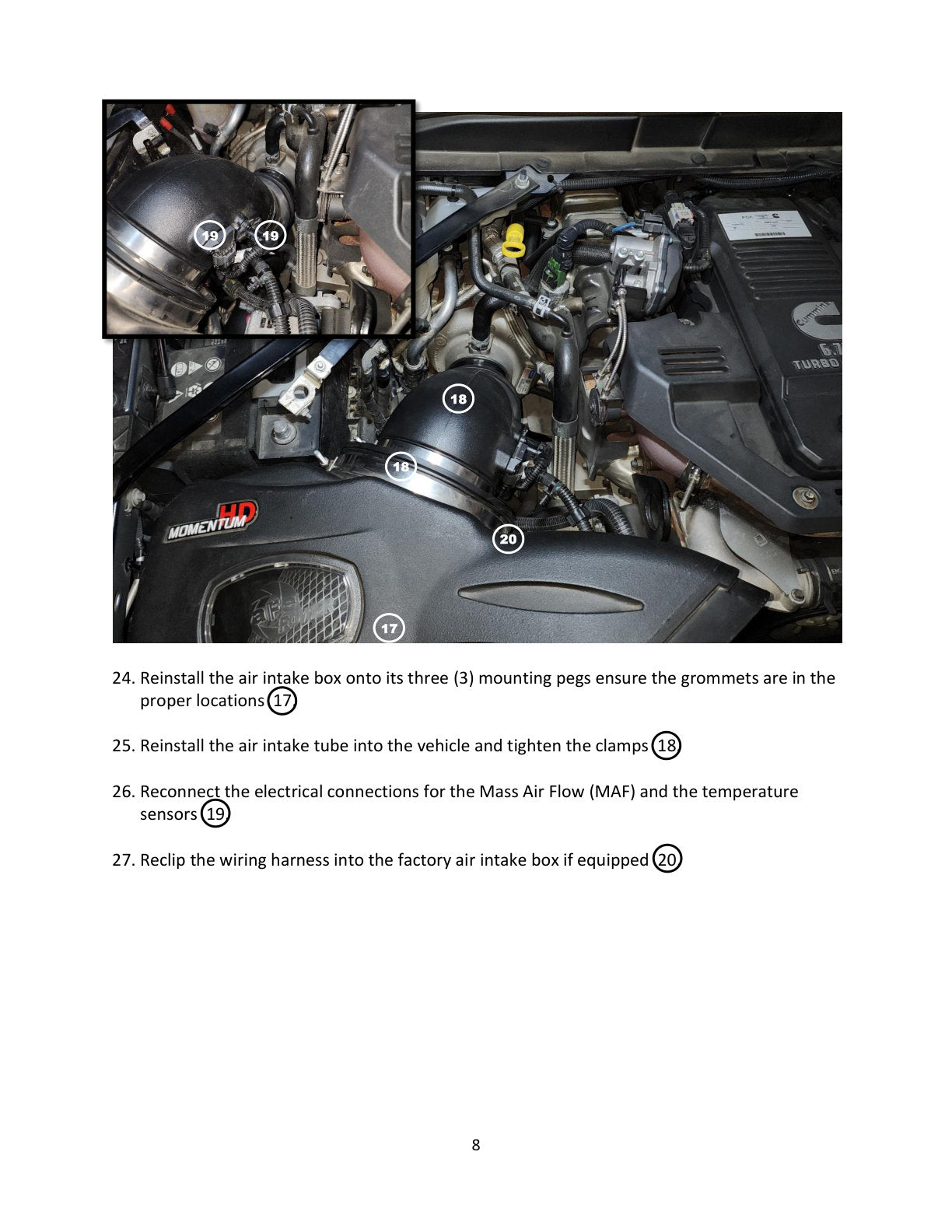 aFe BladeRunner 3.5in Al Hot Charge Pipe | Dodge 1500/Ram 1500 V (19-26) (46-20618-B)