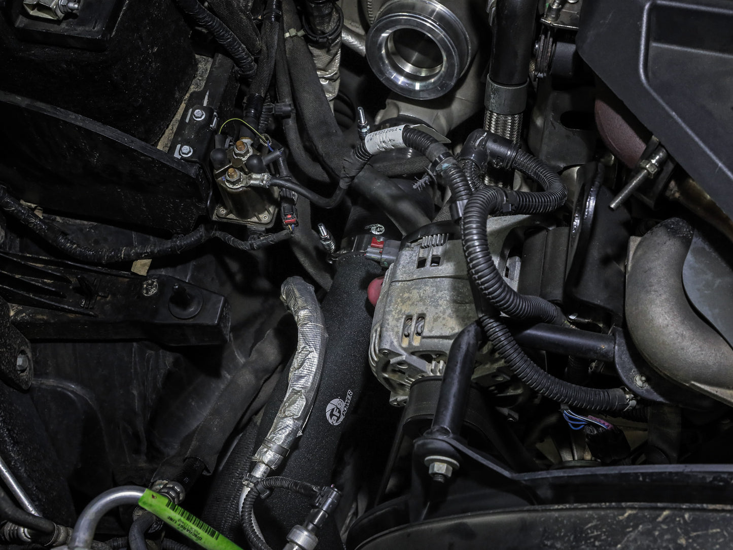 aFe BladeRunner 3.5in Al Hot Charge Pipe | Dodge 1500/Ram 1500 V (19-26) (46-20618-B)