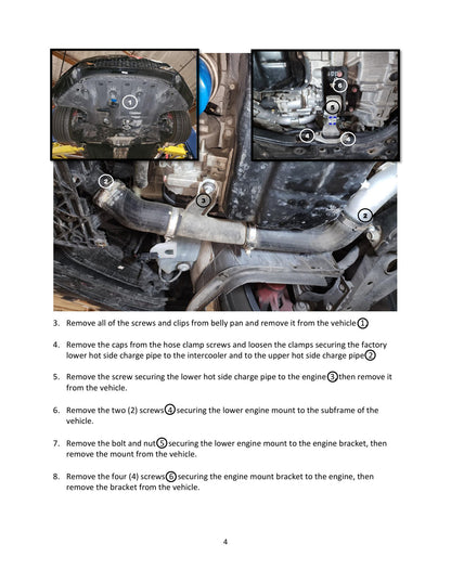 aFe BladeRunner 2-1/4-2-1/2in Aluminum Hot Charge Pipe | Hyundai Kona N (46-20628-B)