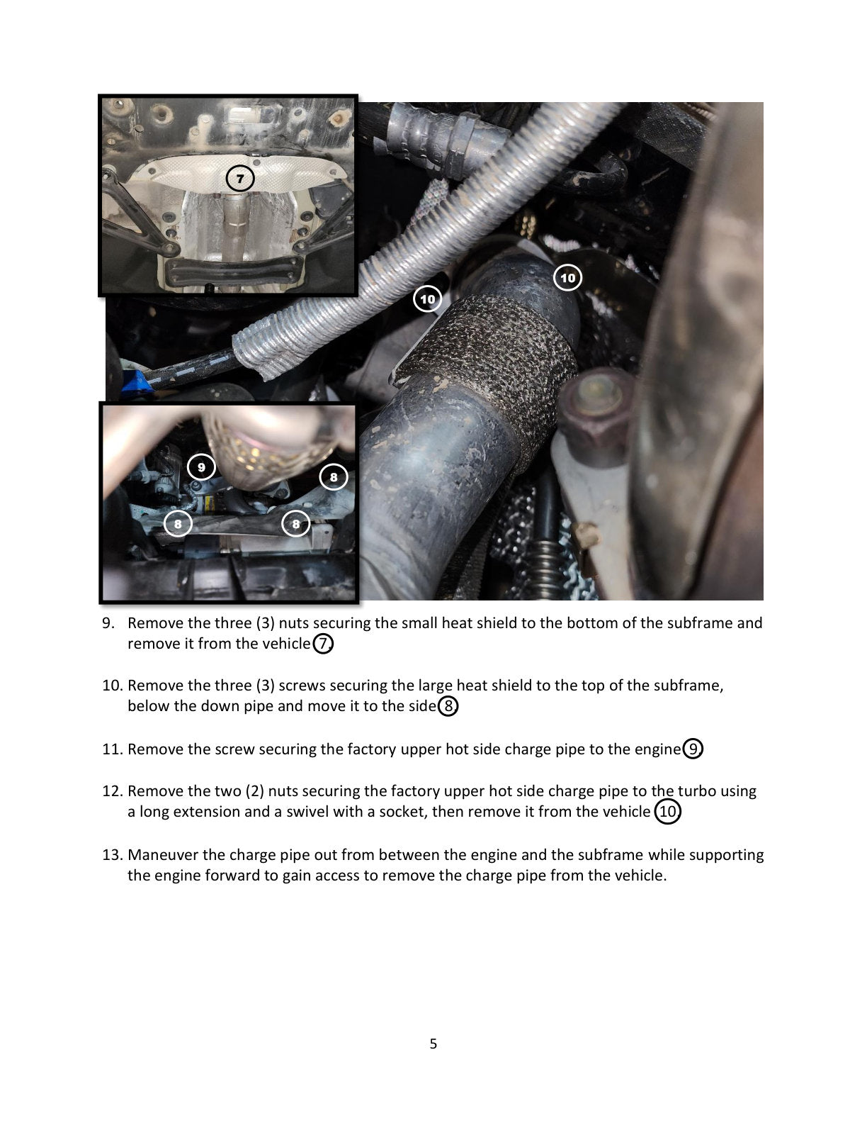 aFe BladeRunner 2-1/4-2-1/2in Aluminum Hot Charge Pipe | Hyundai Kona N (46-20628-B)