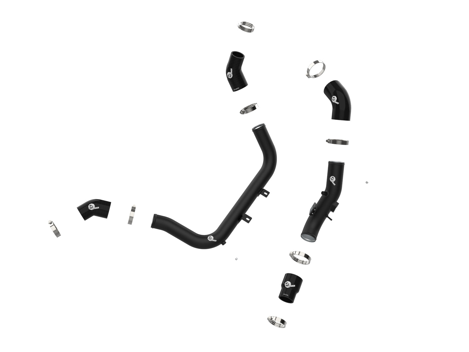 aFe BladeRunner Aluminum Hot & Cold Charge Pipe Kit | Hyundai Elantra GT 17-20 (46-20634-B)