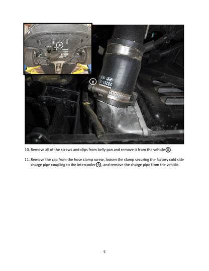 aFe BladeRunner Aluminum Hot & Cold Charge Pipe Kit | Hyundai Elantra GT 17-20 (46-20634-B)