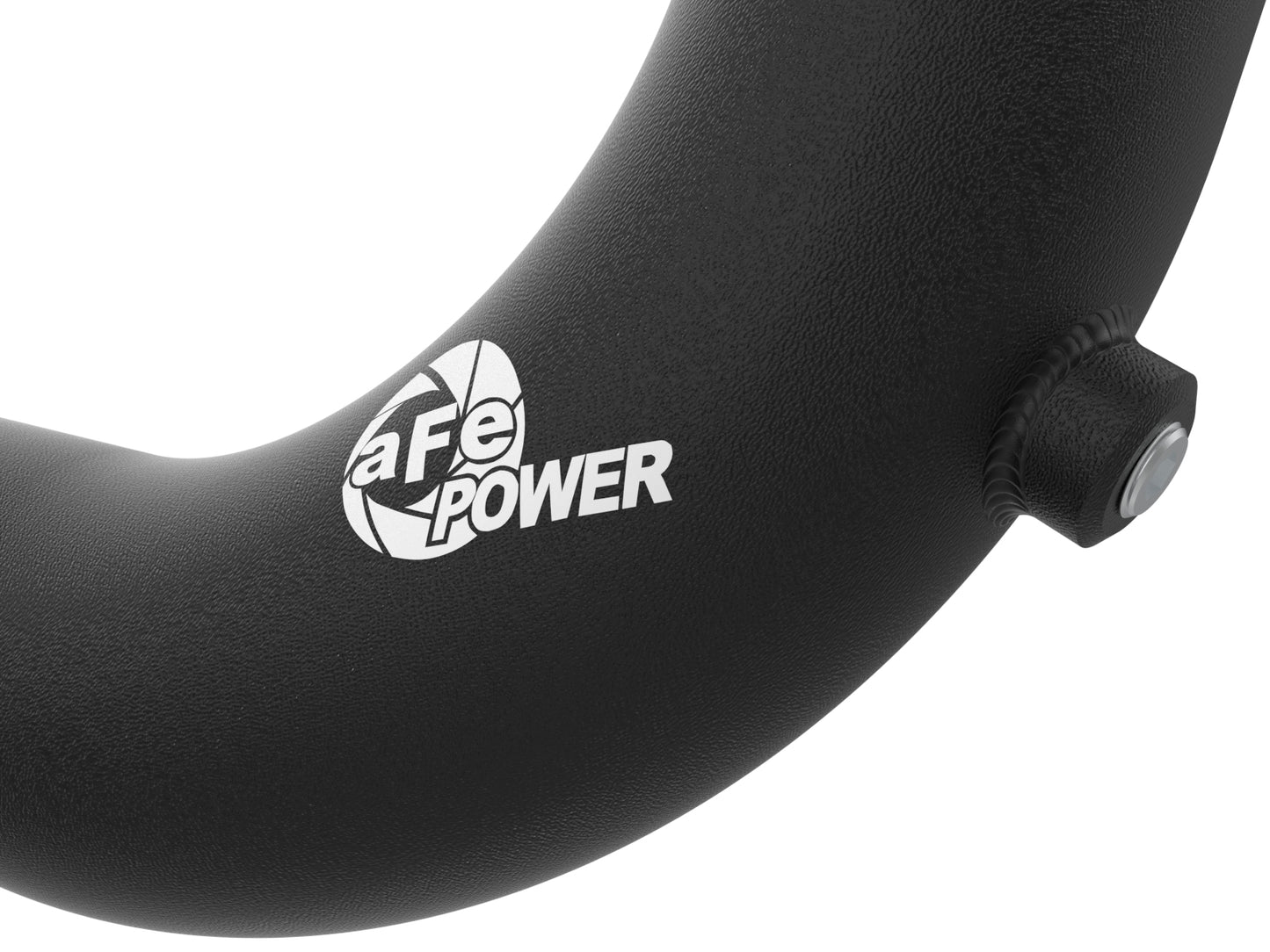 aFe BladeRunner 2-1/4" Aluminum Hot Charge Pipe Black | Hyundai Elantra GT 2017-20 L4-1.6L (46-20638-B)