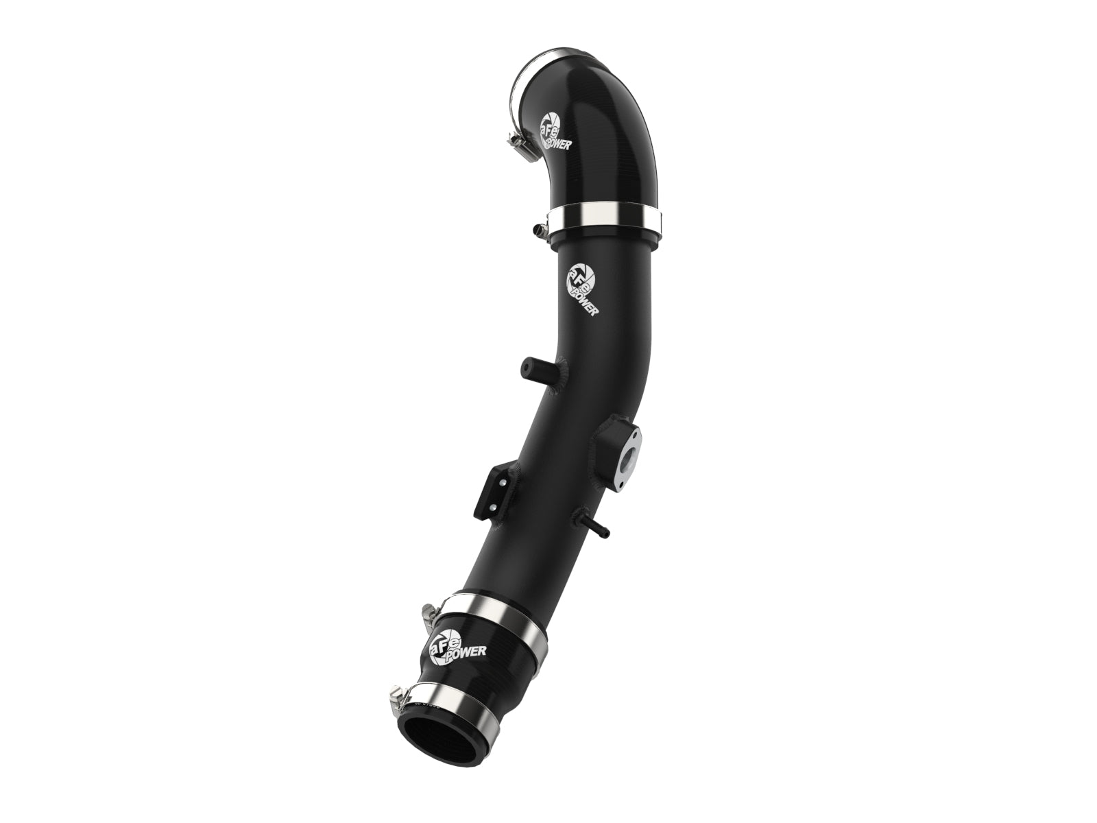 aFe BladeRunner 2.5" Aluminum Cold Charge Pipe w/ SS Clamps | Hyundai Elantra GT L4-1.6L (17-20) (46-20639-B)