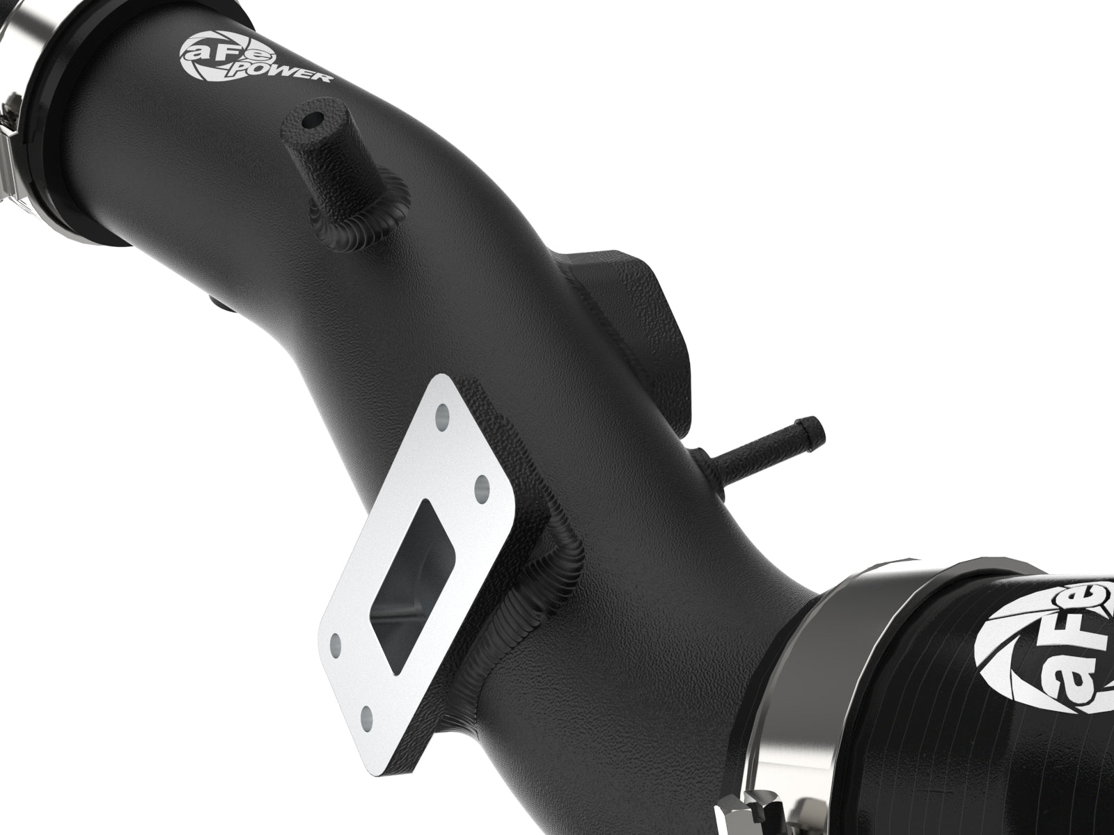 aFe BladeRunner 2.5" Aluminum Cold Charge Pipe w/ SS Clamps | Hyundai Elantra GT L4-1.6L (17-20) (46-20639-B)