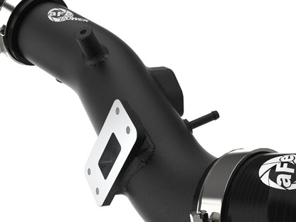 aFe BladeRunner 2.5" Aluminum Cold Charge Pipe w/ SS Clamps | Hyundai Elantra GT L4-1.6L (17-20) (46-20639-B)