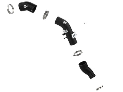 aFe 2-3/4in BladeRunner Aluminum Cold Charge Pipe - Black | Hyundai Veloster N 2.0L (19-22) (46-20649-B)