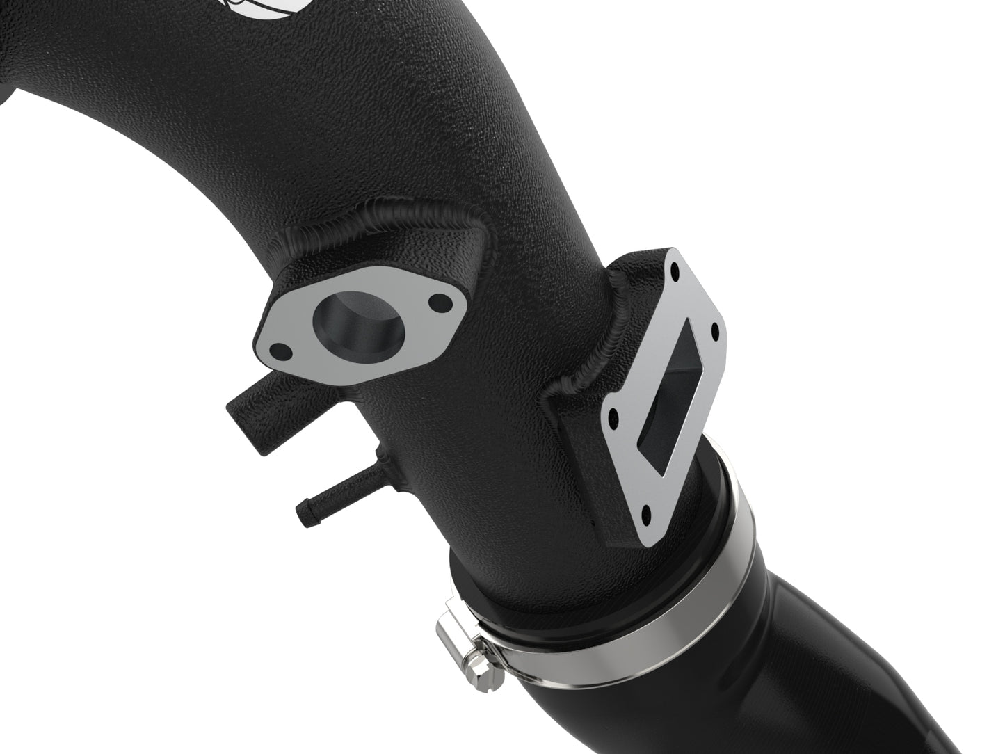 aFe 2-3/4in BladeRunner Aluminum Cold Charge Pipe - Black | Hyundai Veloster N 2.0L (19-22) (46-20649-B)