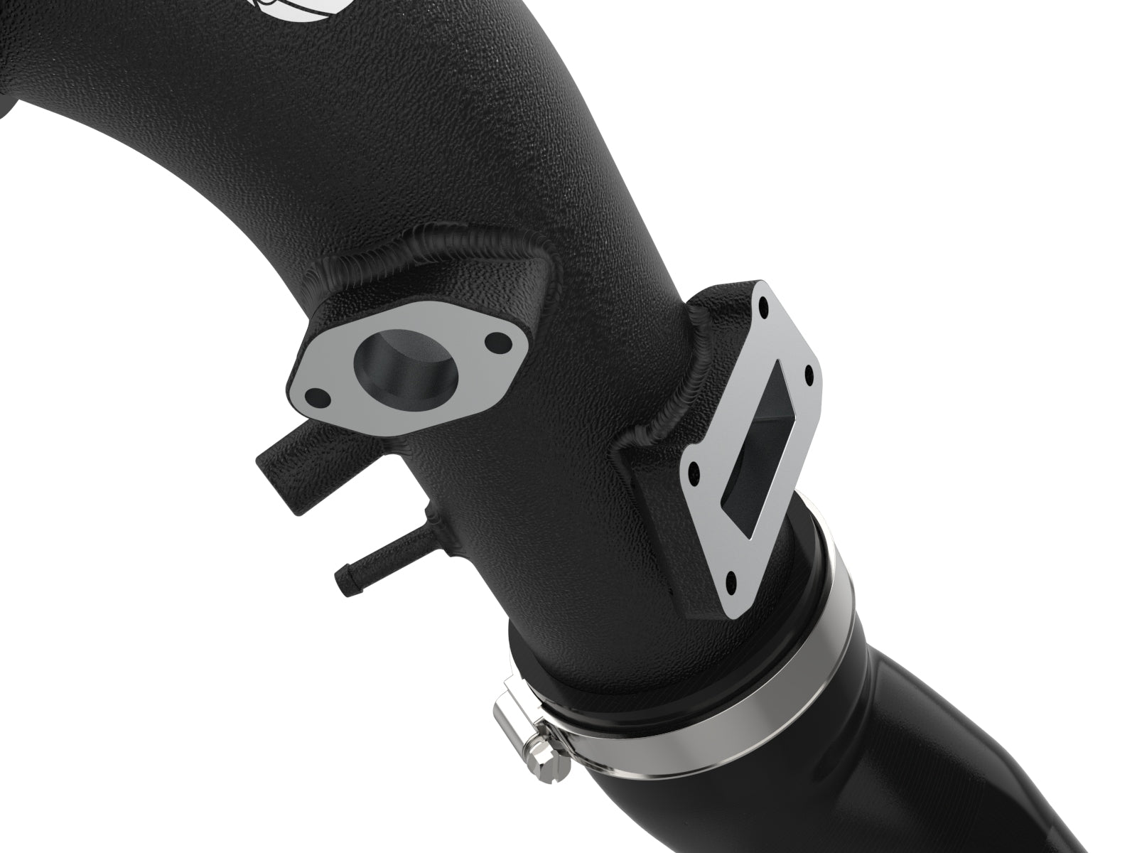 aFe 2-3/4in BladeRunner Aluminum Cold Charge Pipe - Black | Hyundai Veloster N 2.0L (19-22) (46-20649-B)
