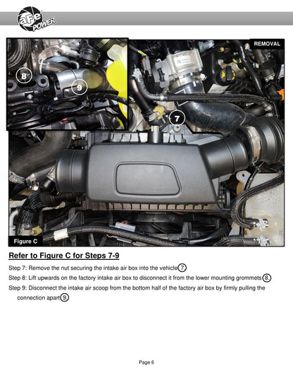 aFe BladeRunner Aluminum Hot & Cold Charge Pipe Kit | Ford Explorer ST V6 3.0L (20-23) (46-20654-B)