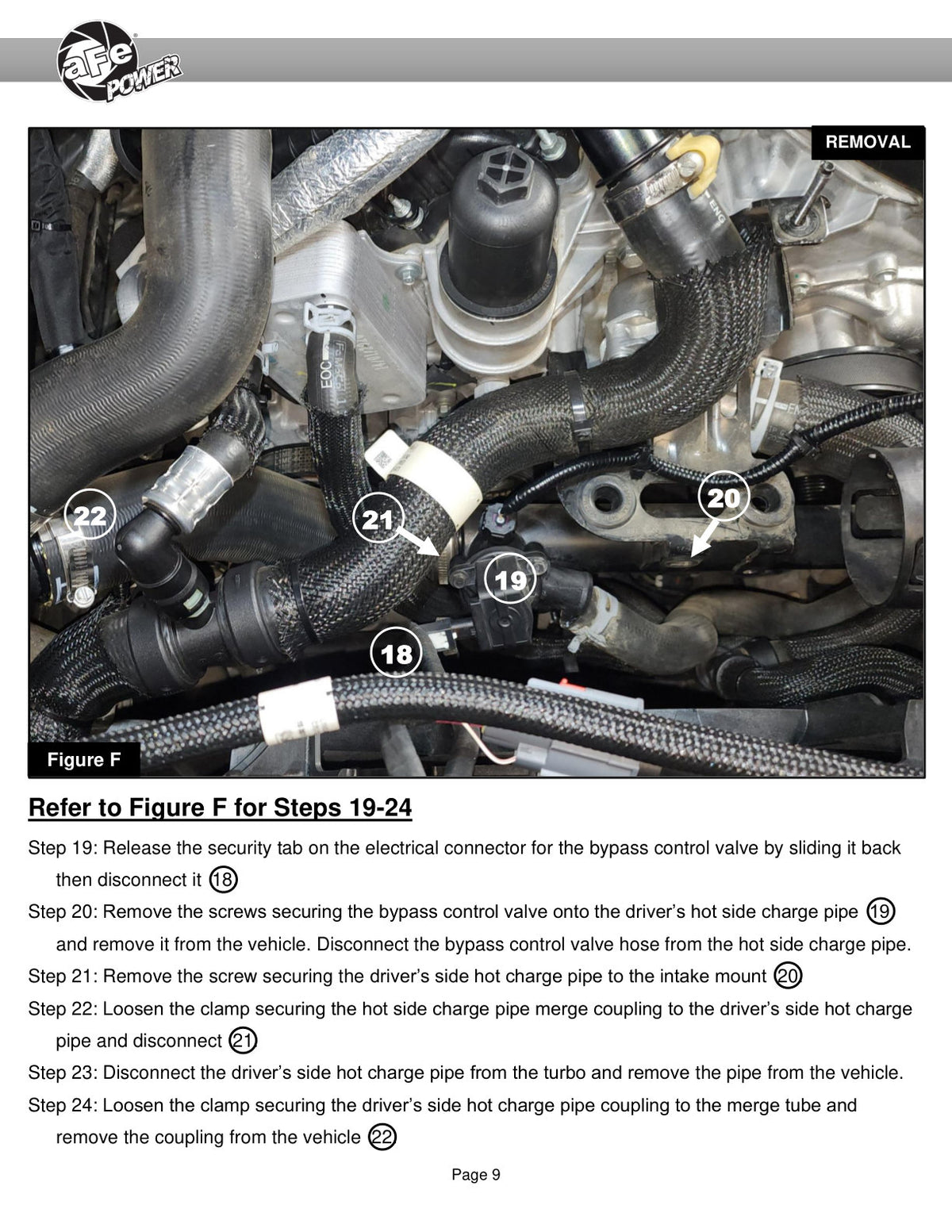 aFe BladeRunner Aluminum Hot & Cold Charge Pipe Kit | Ford Explorer ST V6 3.0L (20-23) (46-20654-B)