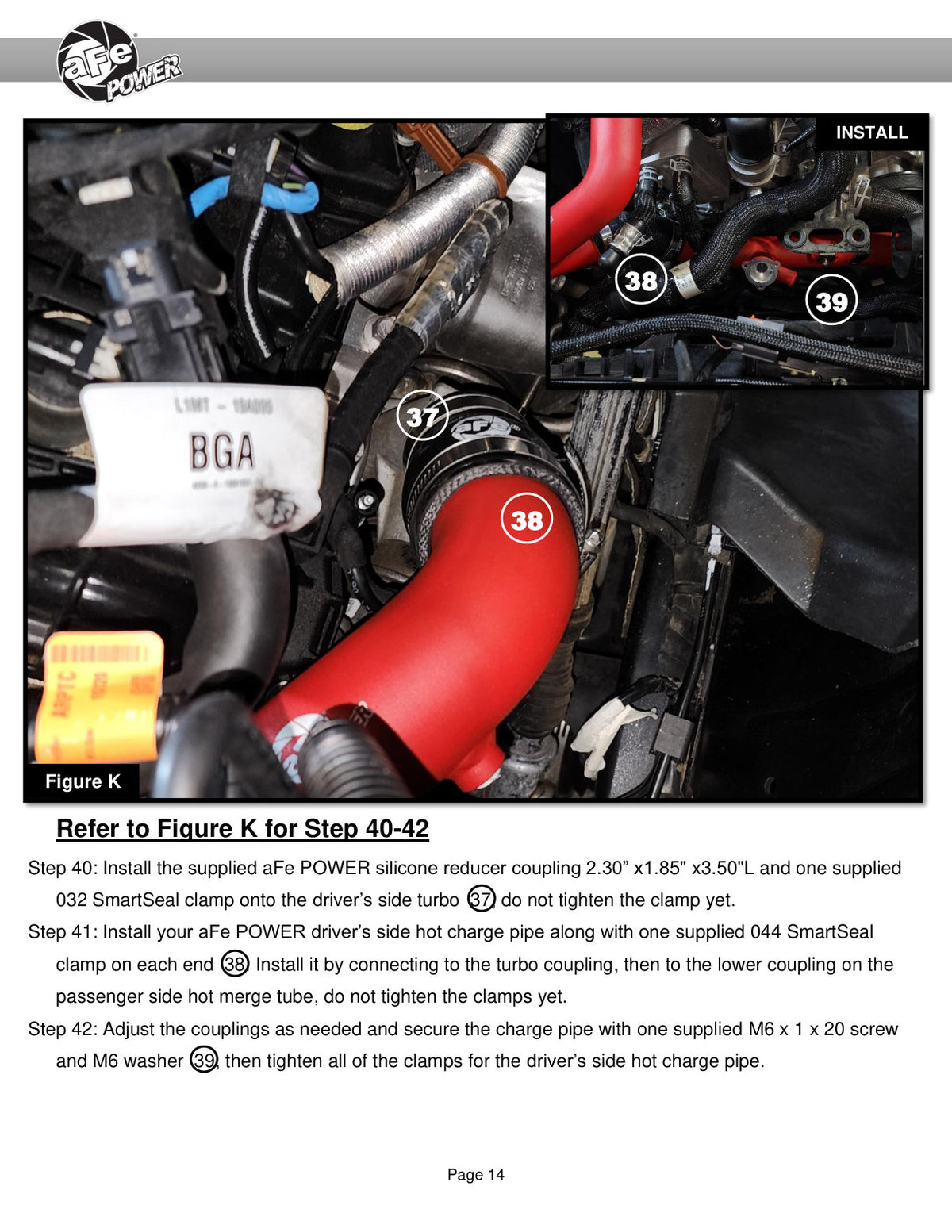 aFe BladeRunner Aluminum Hot & Cold Charge Pipe Kit | Ford Explorer ST V6 3.0L (20-23) (46-20654-B)