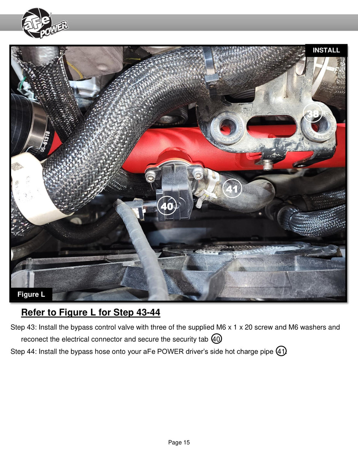 aFe BladeRunner Aluminum Hot & Cold Charge Pipe Kit | Ford Explorer ST V6 3.0L (20-23) (46-20654-B)