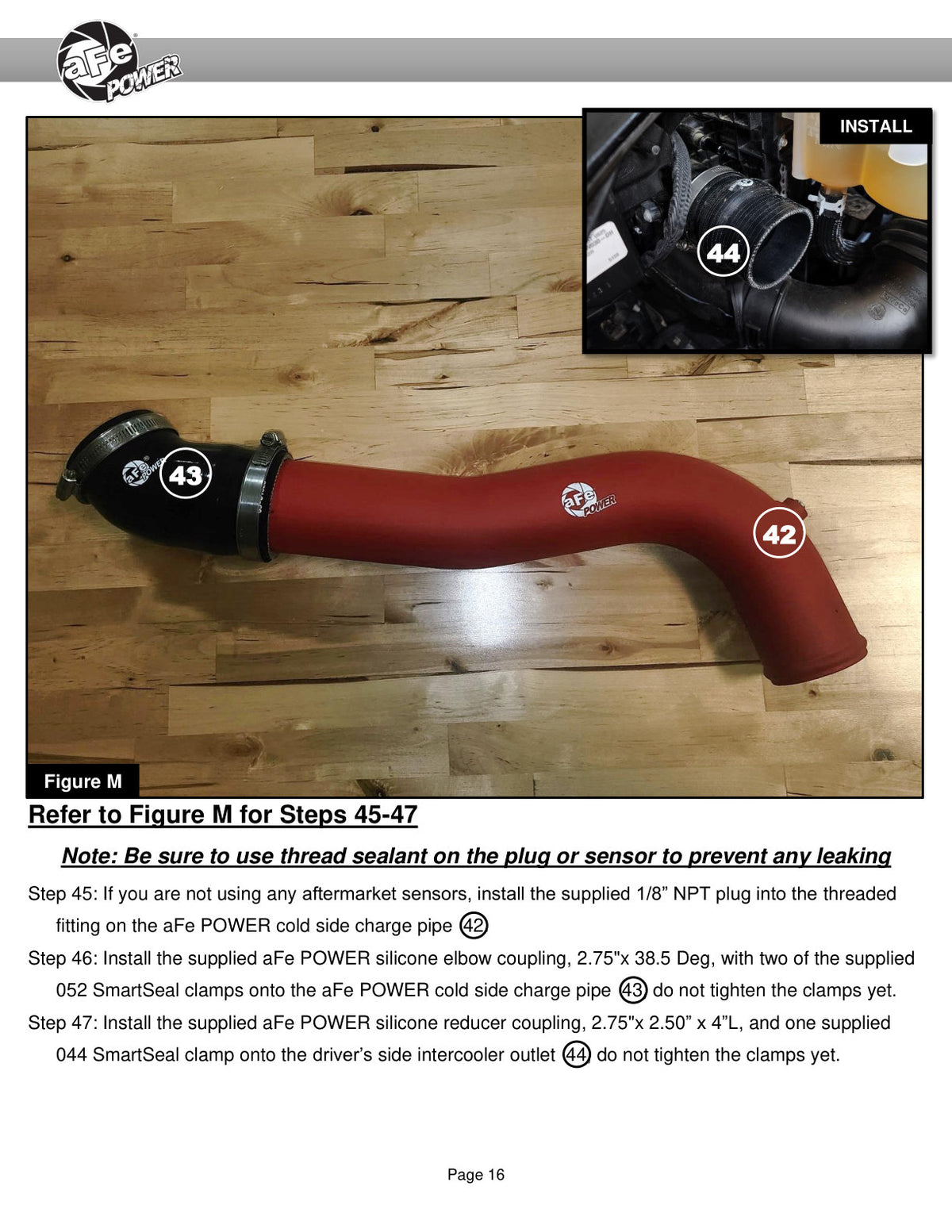 aFe BladeRunner Aluminum Hot & Cold Charge Pipe Kit | Ford Explorer ST V6 3.0L (20-23) (46-20654-B)