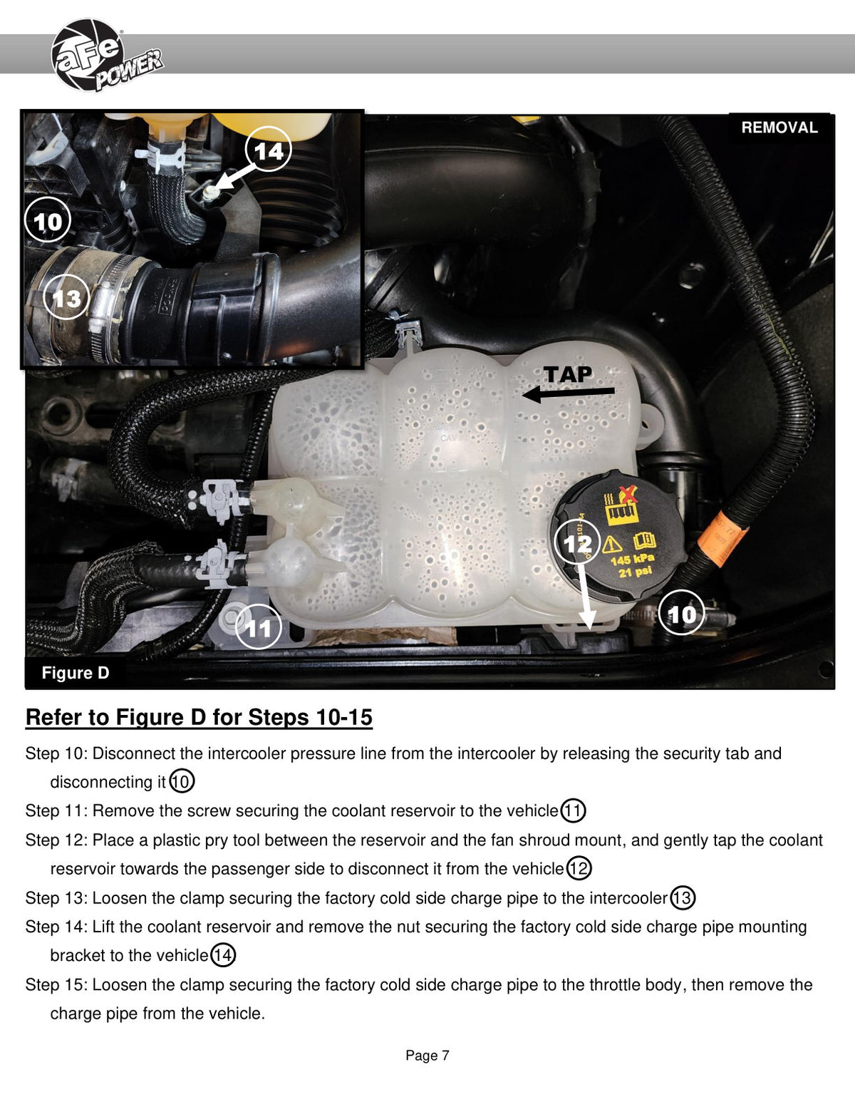 aFe BladeRunner Aluminum Hot & Cold Charge Pipe Kit | Ford Explorer ST V6 3.0L (20-23) (46-20654-R)