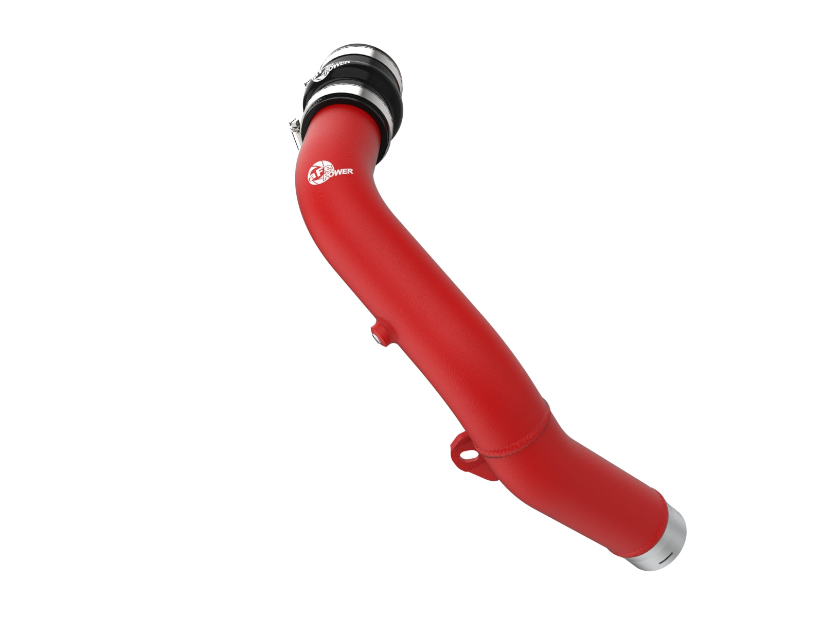 aFe 2.5" Aluminum Hot Charge Pipe Red | Subaru WRX H4-2.4L (22-23) (46-20668-R)