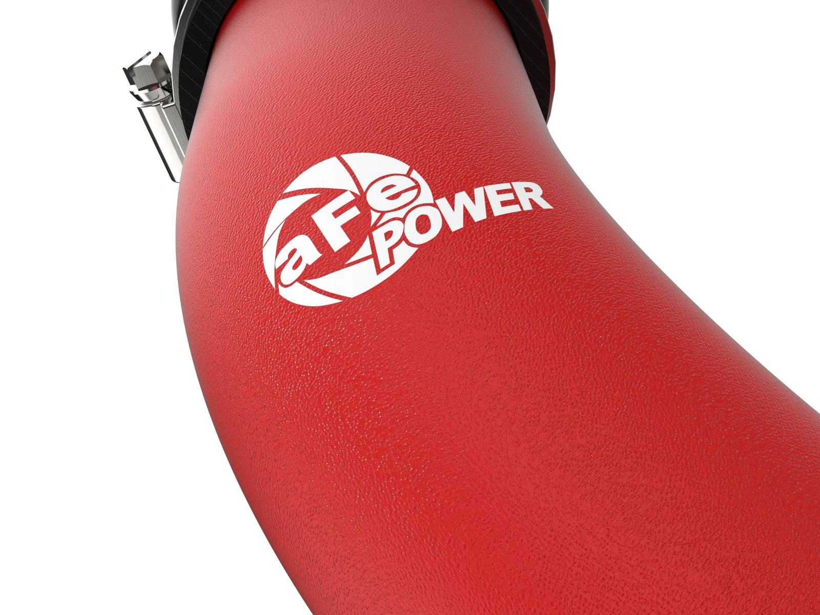 aFe 2.5" Aluminum Hot Charge Pipe Red | Subaru WRX H4-2.4L (22-23) (46-20668-R)