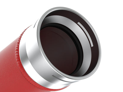aFe 2.5" Aluminum Hot Charge Pipe Red | Subaru WRX H4-2.4L (22-23) (46-20668-R)