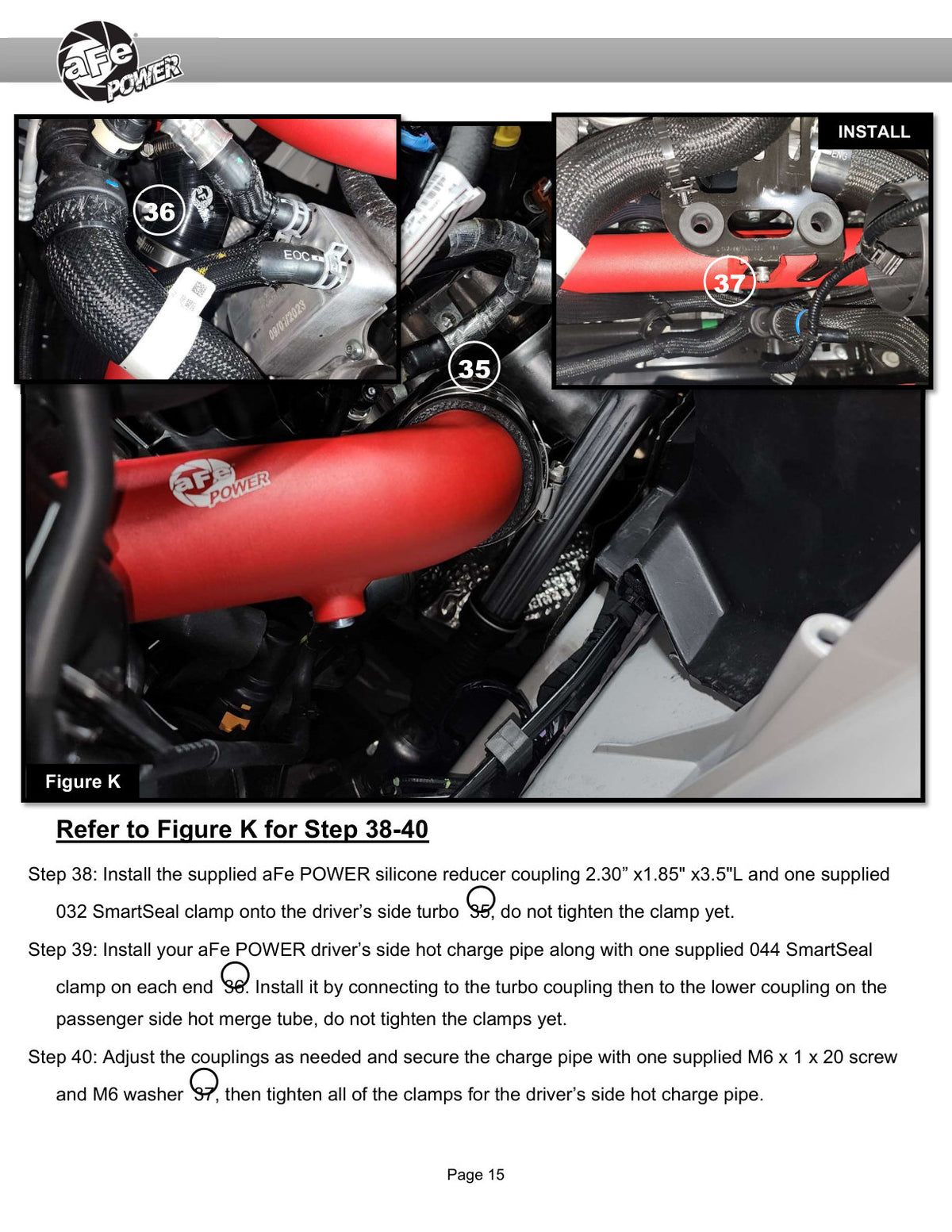 aFe BladeRunner Aluminum Hot & Cold Charge Pipe Kit | Ford Explorer (22-23) (46-20674-B)