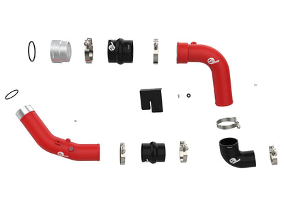 aFe BladeRunner Aluminum Hot & Cold Charge Pipe Kit | Ford F250/F350 SD V8-6.7L (23-25) (46-20684-R)