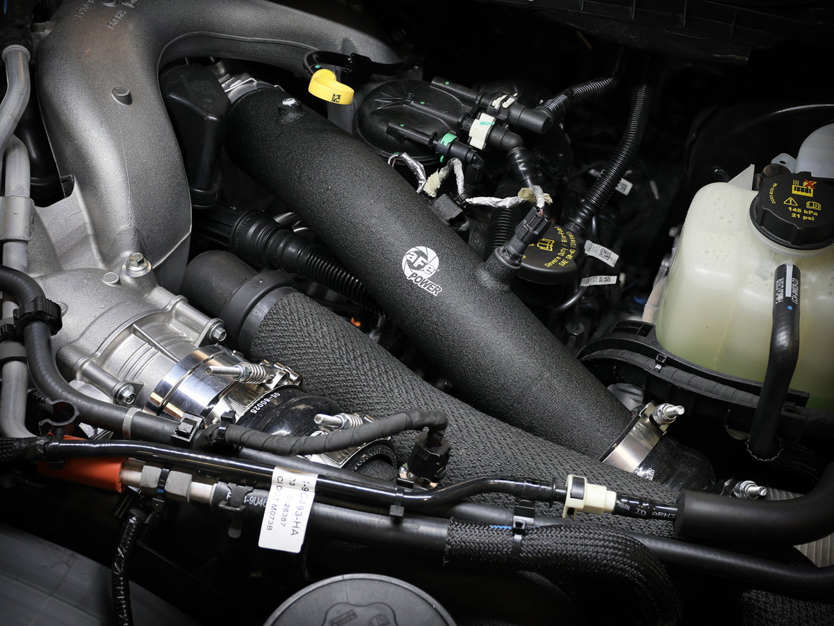 aFe BladeRunner 3in AL Hot Charge Pipe | Ford F250/F350 V8-6.7L (46-20688-B)