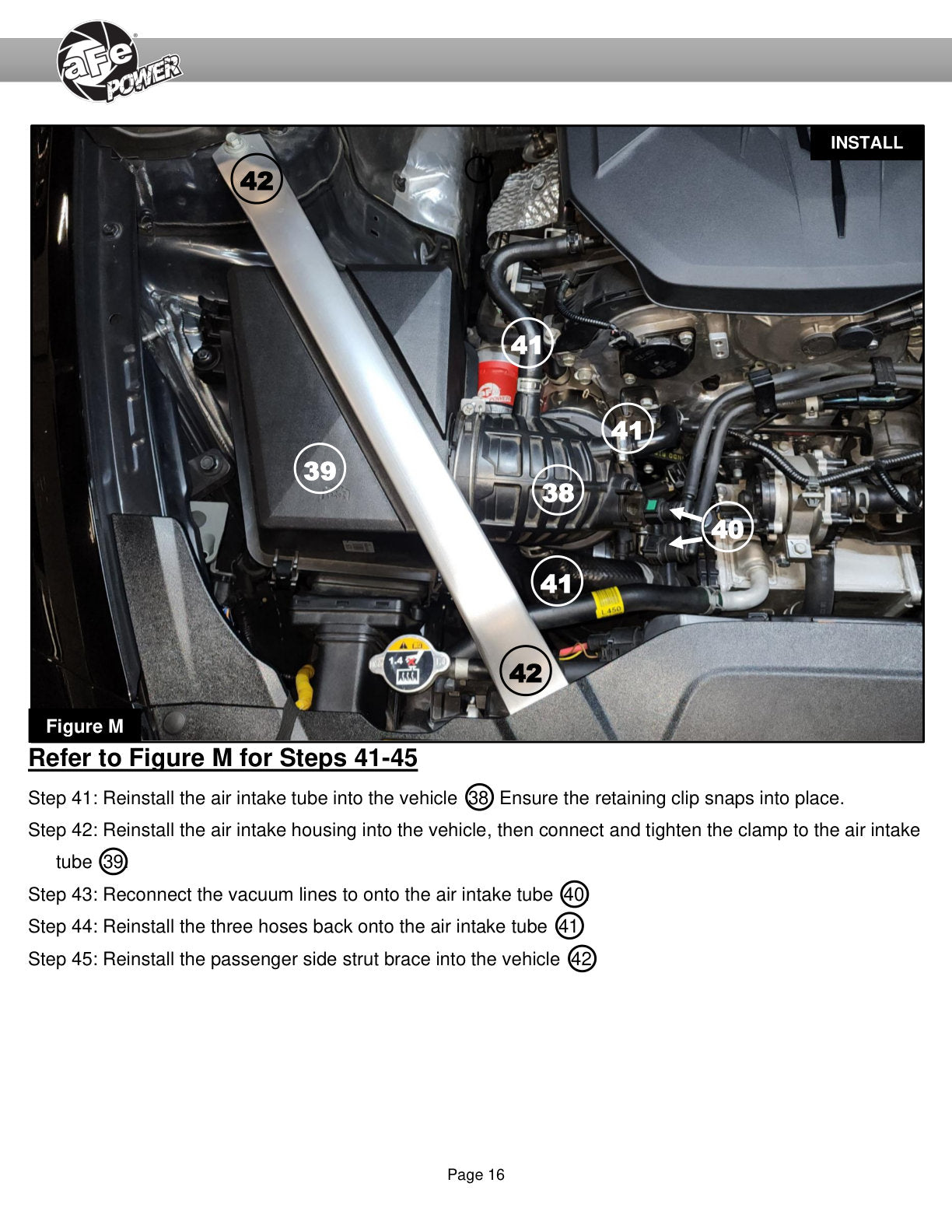 aFe BladeRunner Charge Pipe Kit L4-2.5L | Kia Stinger 17-24 (46-20694-R)