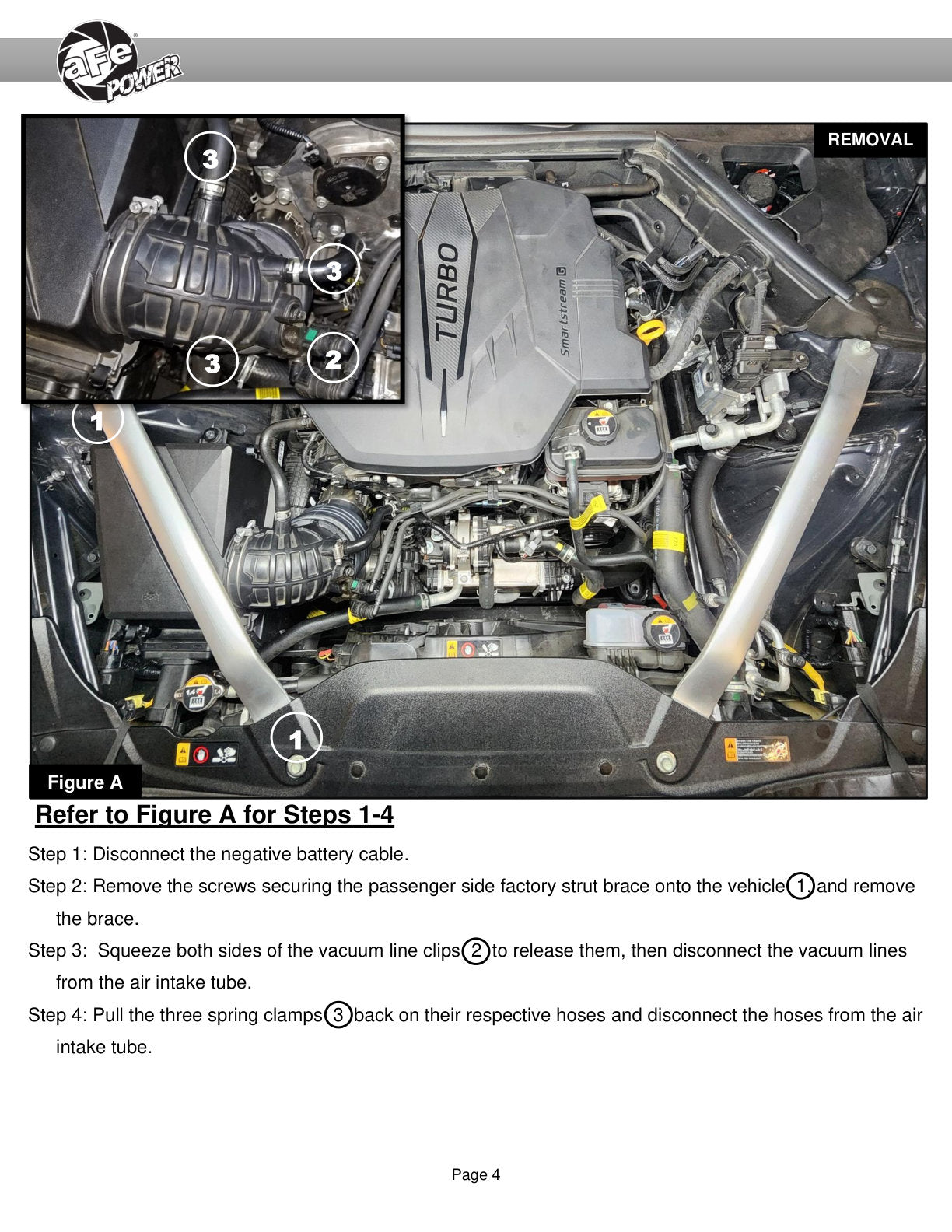 aFe BladeRunner Hot Charge Pipe | Kia Stinger 17-24 (46-20698-B)