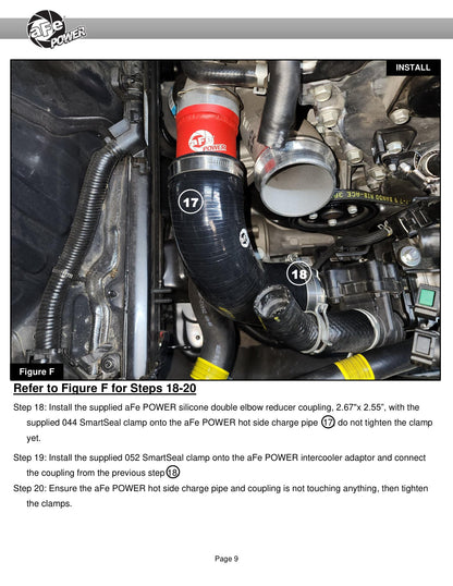 aFe BladeRunner Hot Charge Pipe | Kia Stinger 17-24 (46-20698-B)