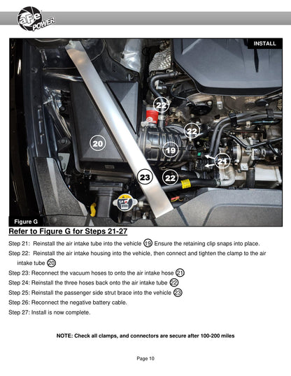 aFe BladeRunner Hot Charge Pipe | Kia Stinger 17-24 (46-20698-B)